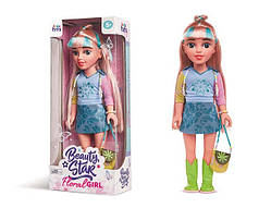 Лялька 46 см Beauty Star Flowery Spring, Flor Girl, у кор. 21*52*12см (8шт)