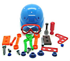Набір "Юний Слюсар", 21 дет, каска, в сет. 21*18 см, ТМ KINDER WAY, Україна (6 шт.)