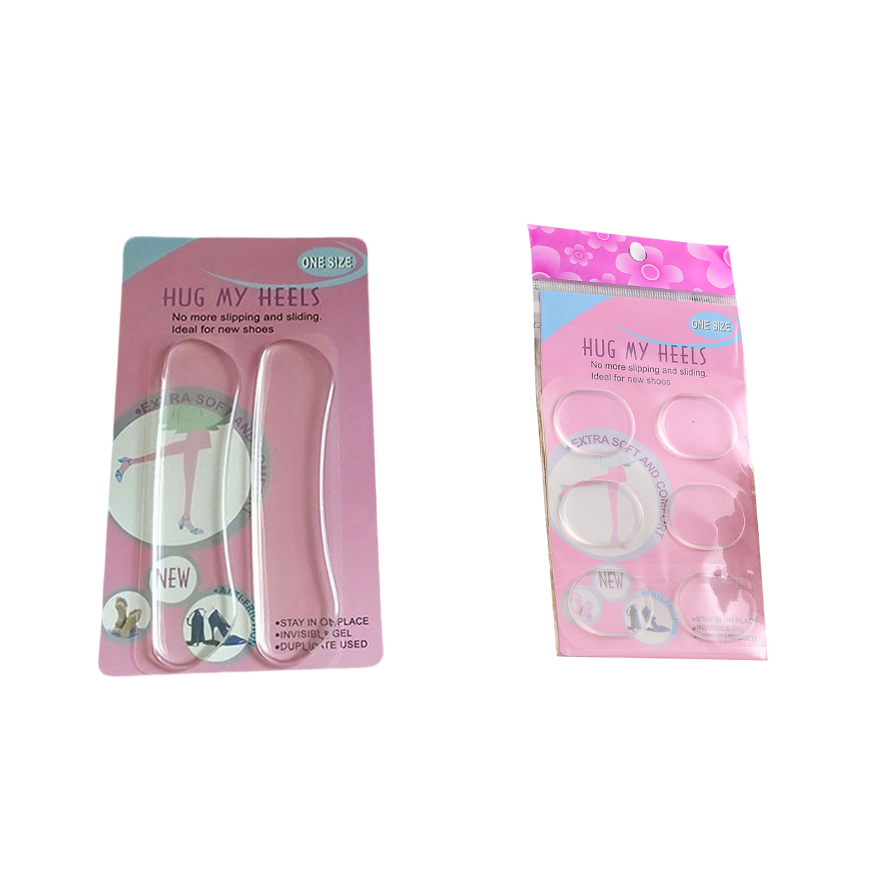 Набір для взуття: Силіконові вкладиші та накладки багаторазові у взуття від натирання та мозолів 3мм, фото 1