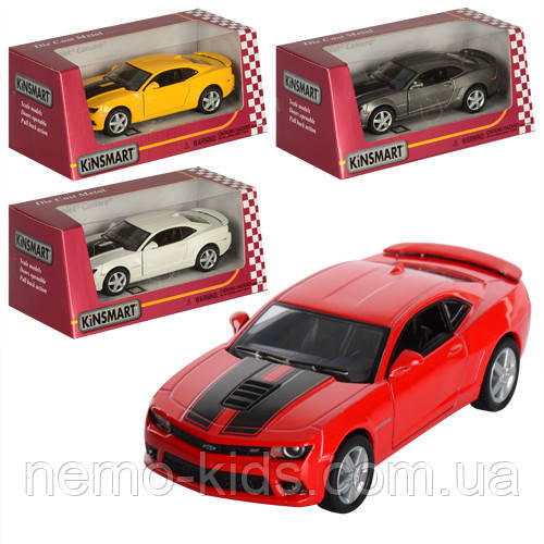 Машина — метал. "Kinsmart" "Chevrolet Camaro", в кор. 16*8*7,5 см (96 шт./4)