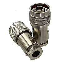 Конектор Роз'єм N-male для кабеля RG6 RG5 5D-FB LMR300