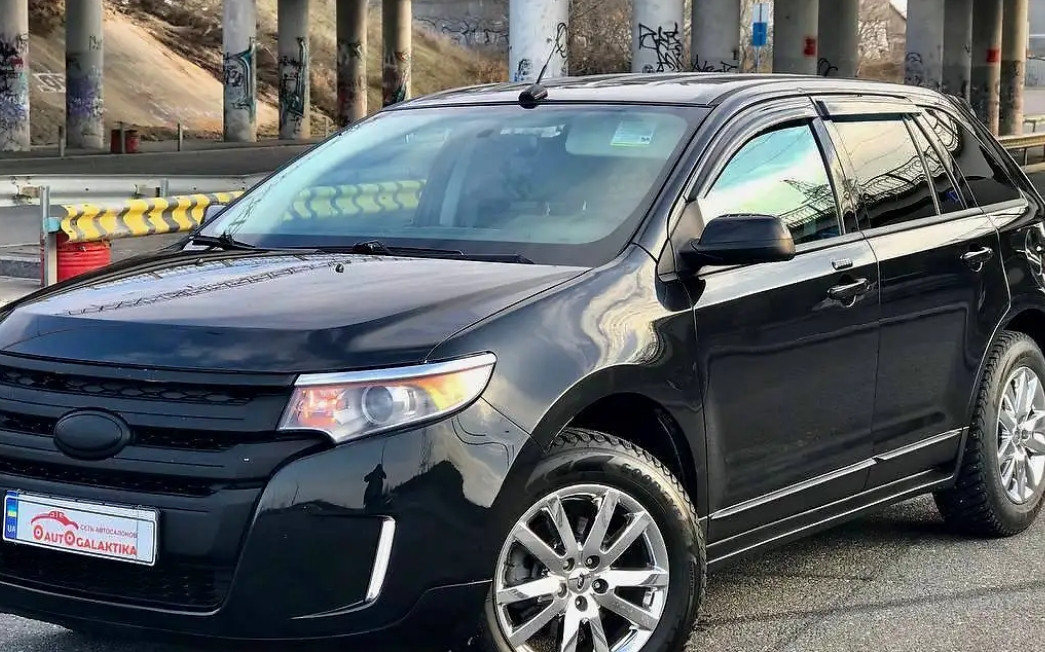Дефлектори вікон (вітровики) Ford Edge 2007-2014 (Hic)