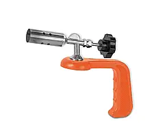 Металічний газовий пальник з металевим соплом (D20мм) та тримачем працює при будь-якому наклоні 360°