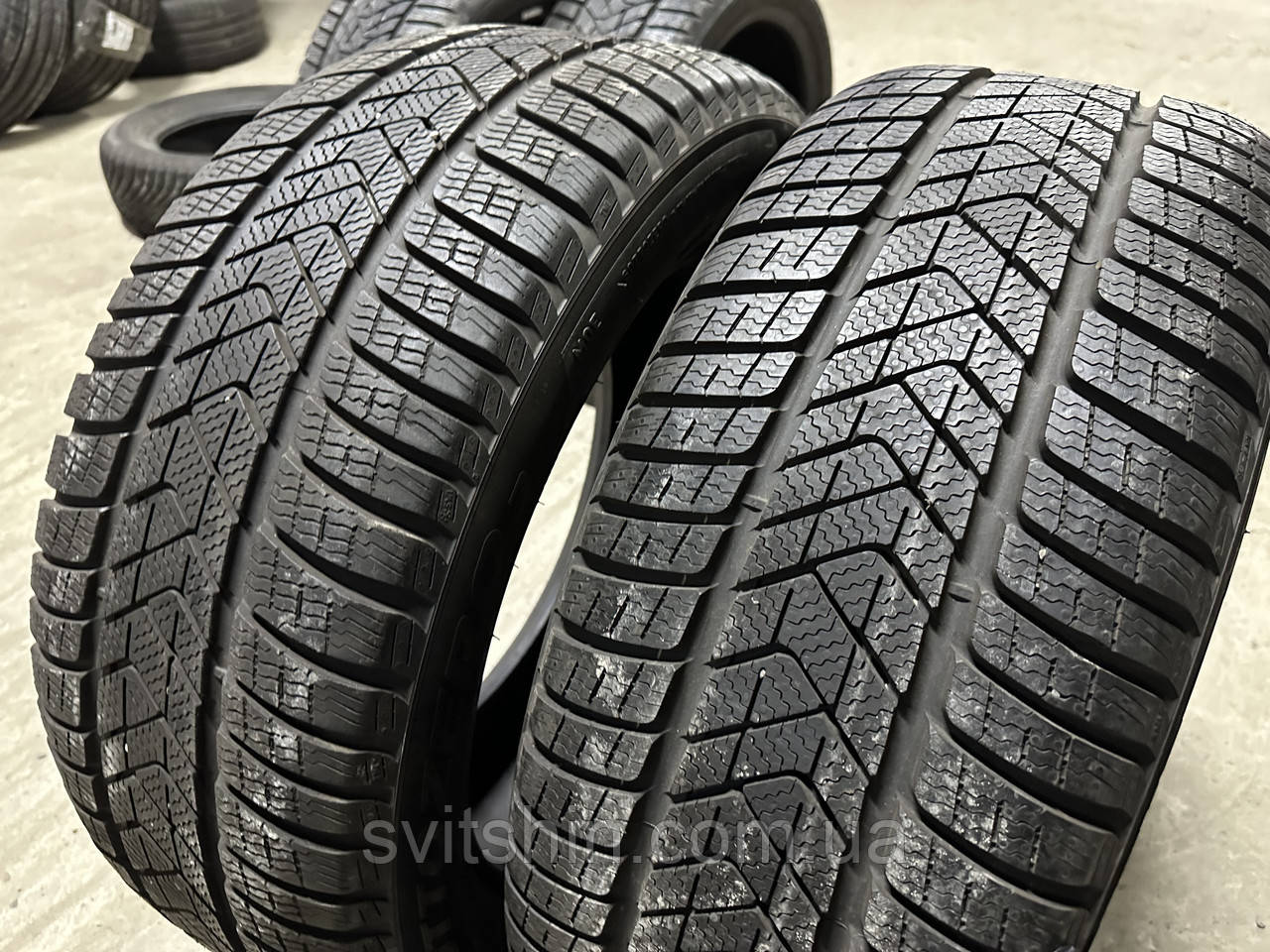 Пара зими 245/50R18 Pirelli Sottozero 3 RFT 2019 рік 7мм, фото 1