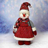 Фігура новорічна "Snowman" 46-85 см (ногі-телескоп) (24 шт.)