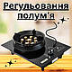 Одноконфорочна газова плита настільна з можливістю вбудовування побутова врізна плитка настільна пічка - фото 9 - id-p2413749508