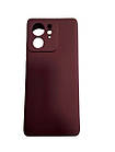 Силікон "Оригінал Велюр" Motorola Edge 40 Bordo