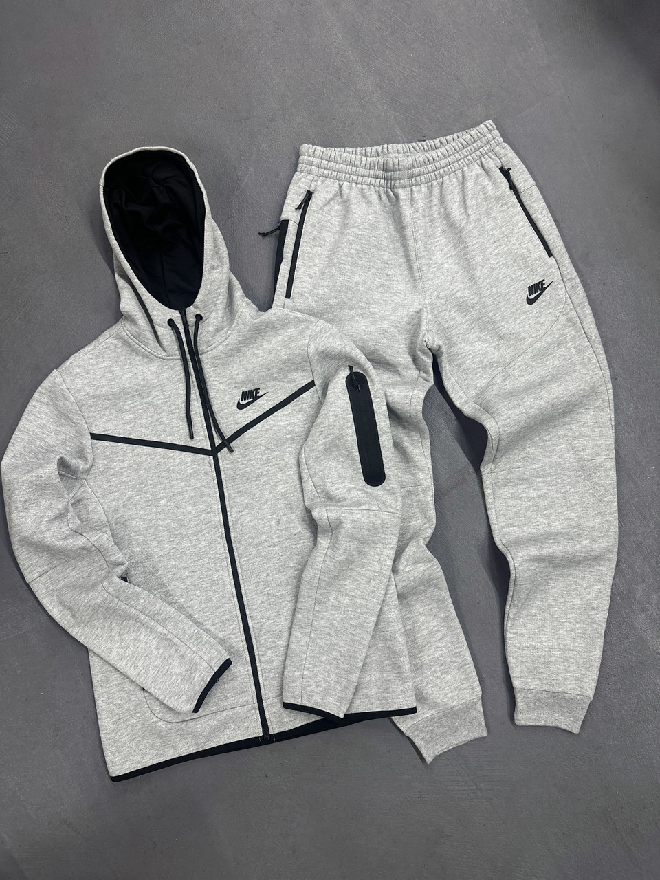 Спортивний костюм найк Nike на флісі жіночий чоловічий