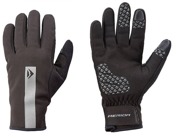 Велорукавиці MERIDA GLOVES WINTER XS BLACK GREY, фото 1