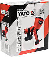 Пістолет для фарбування стін YATO YT-82550, фото 4