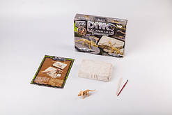 Розкопки Набір для творчості "DINO Excavation", укр., у кор.19*24*5 см (6 шт.)