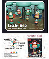 Брязкальце 4 різновиди, рухомі елементи в кор. 19*15*6 см (168 шт./2)