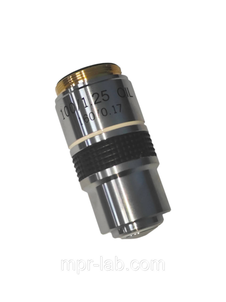 Об'єктив для мікроскопа 100х/1.25 oil 160 / 0.17 45 ЕР (ахроматичний, імерсійний), фото 1