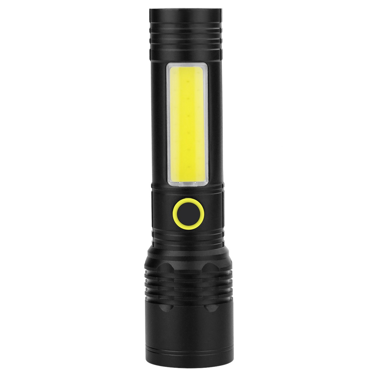 Ліхтар ручний BN-537-TG+COB(white+red), Li-Ion акумулятор, ЗУ Type-C, zoom