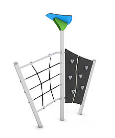 Гімнастичний комплекc (виготовлений з HDPE пластику) SiverSport VP-1714