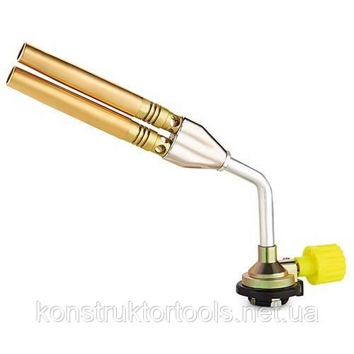 Пальник газовий для пайки два сопла Ricas-820, фото 1