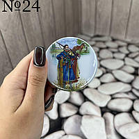 Значок сувенірний No24, 5,7 см, пак. 7*8см