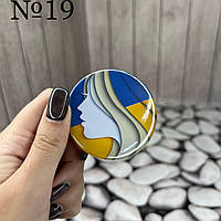 Значок сувенірний No19, 5,7 см, пак. 7*8см