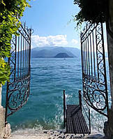 Алмазна мозаїка "Озеро Комо в Італії", без підрамника, 35*45 см, ТМ Dreamtoys