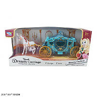 Карета з конячкою, двері відчиняються, у кор. 23*8*10,5 см (192шт/2)