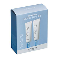 Набір зволожуючих сонцезахисних кремів SPF 50+/PA++++ 2 в 1 Dr.Ceuracle Hyal Reyouth Moist Sun Duo Set 2 в 1