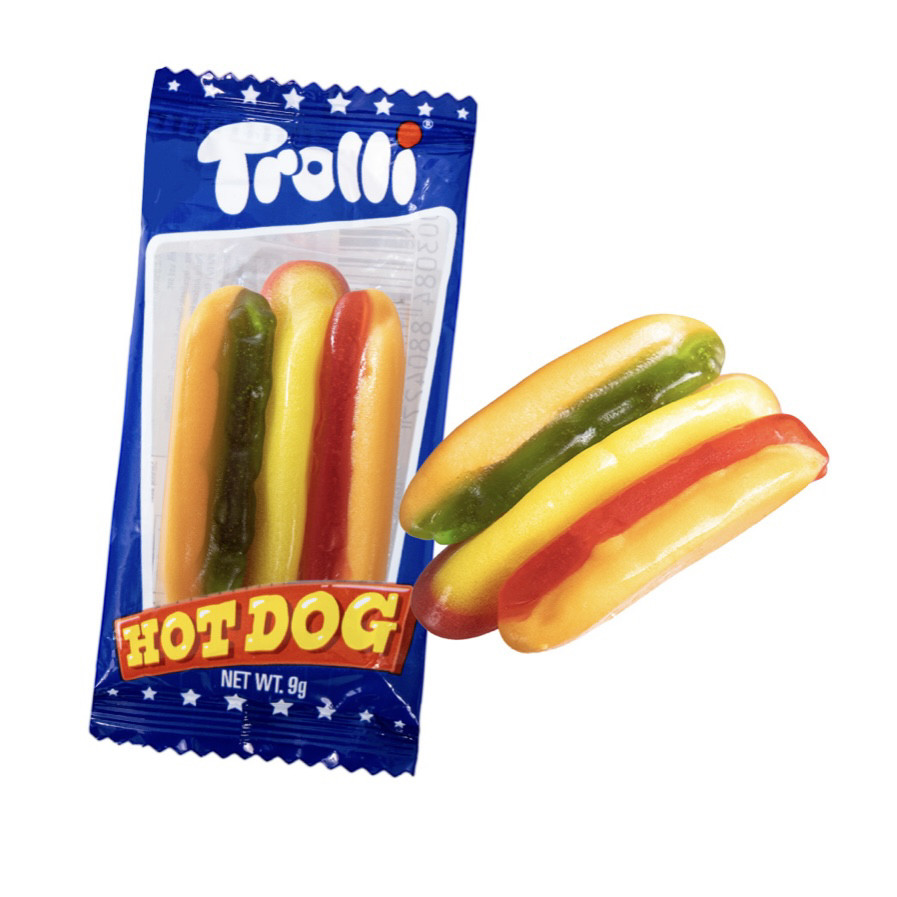 Trolli Hot Dog Желейні цукерки 9g, фото 1