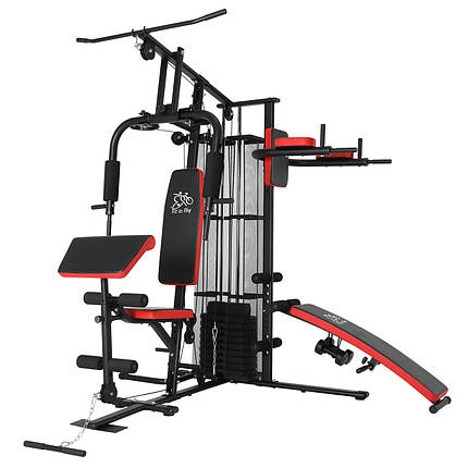 Силова станція, тренажер FitToSky ES-409 65 кг, багатофункціональний, фото 1