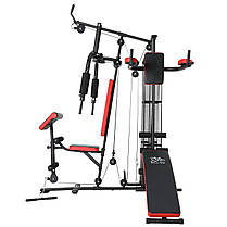 Силова станція, тренажер FitToSky ES-409 65 кг, багатофункціональний, фото 4