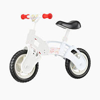 Біговел білий STAR BIKE, колеса 10", EVA, в кор. 60*40*13см, ТМ KINDER WAY, Україна
