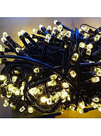 Гірлянда Кристал 300 LED чорний золотий шнур, від мережі, у кор. 16*8*9 см