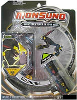 Іграшка Стартовий набір Monsuno S.T.O.R.M. GOLDHORM (1-Packs) W4 (1 фігурка, 1 капсула, 1 карта, на планш.