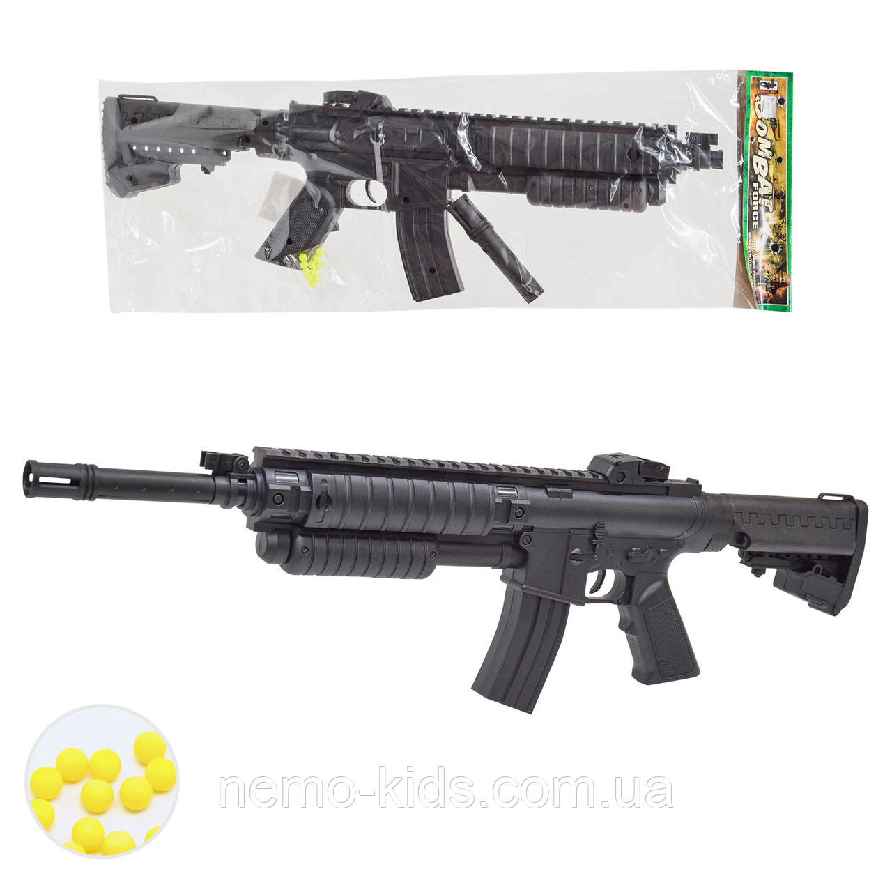 Автомат, кульки, пак. 55*17 см (72 шт./2), фото 1