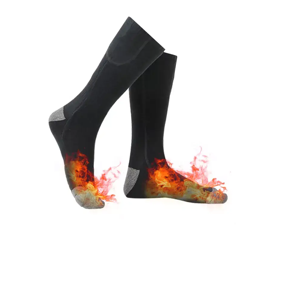 Шкарпетки з підігрівом ZBHSWZ03 чорні з блоком 4000