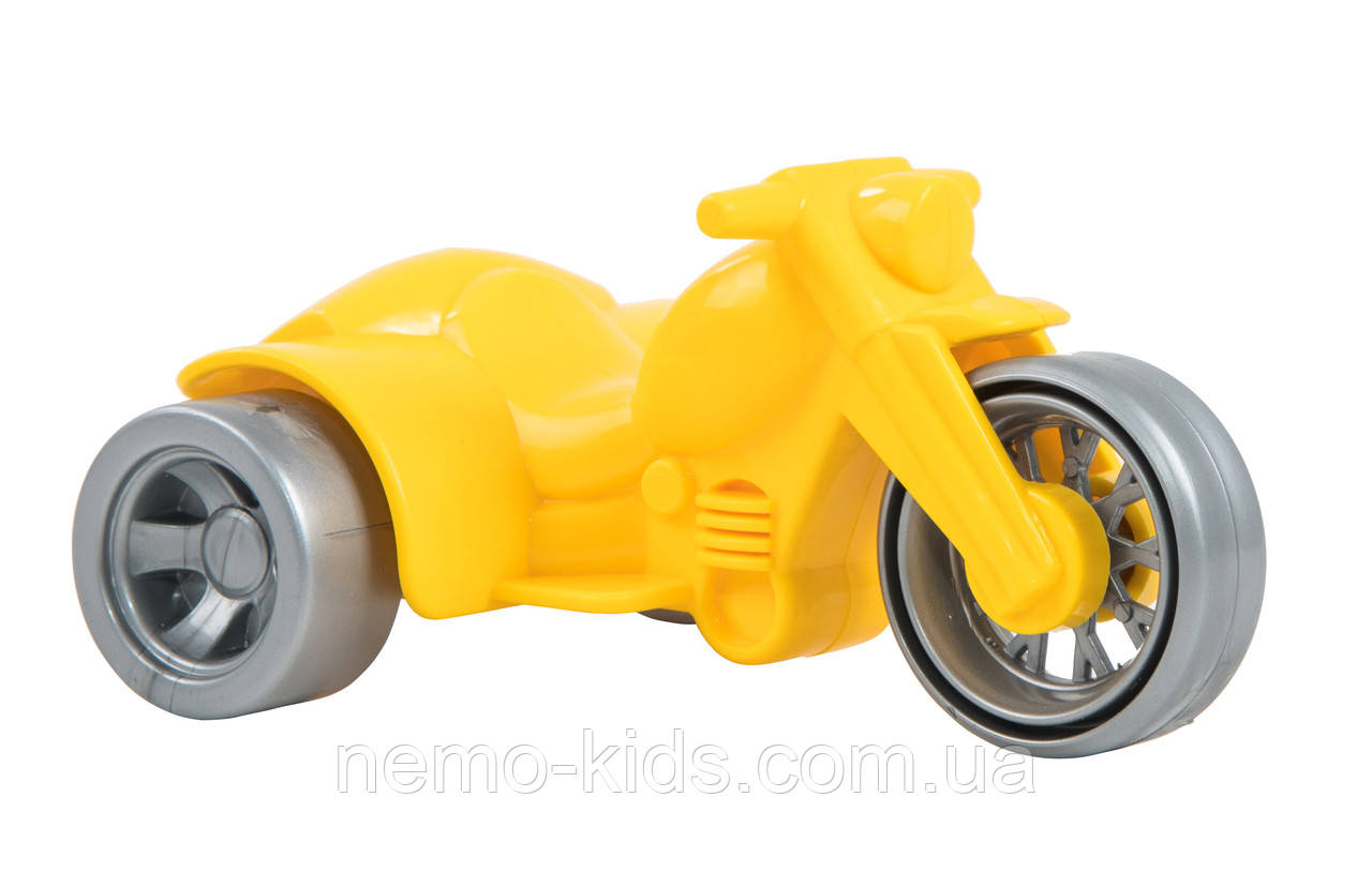 Авто "Kid cars Sport" триколісний мотоцикл 10 см, ТМ Wader (25 шт.)