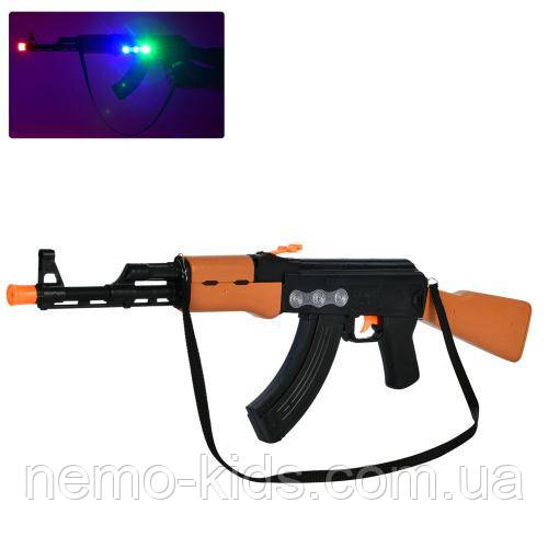 Автомат 51 см, звук, світло, на бат, пак. 24,5*59*3,5см (24шт)