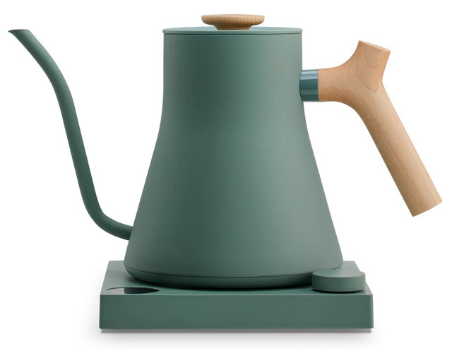 Чайник Fellow Stagg EKG PRO Smoke Green электрический Чайник Fellow Stagg EKG PRO Smoke Green электрический