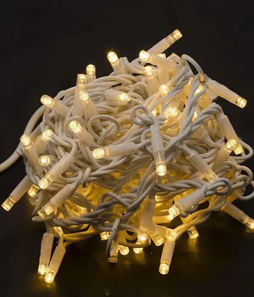 Гірлянда вулична RD-7050 100 LED Теплий білий 10 метрів