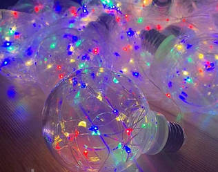 Гірлянда штора 20 кульок 400LED RD-9012 Різнокольорова 6 м