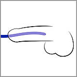 Набір силіконових стимуляторів уретри Silicone Dilator Set 7мм, 9мм, 12мм, фото 3