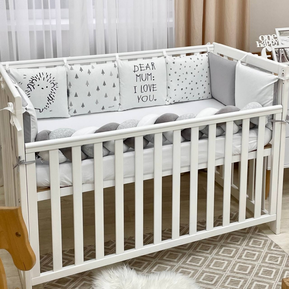 Бортики з простирадлом Art Design Їжачок