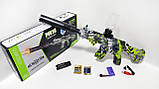 Дитячий автомат на Орбіз M416 Графіті Green 56 см, акумулятор 7.4V, орбізи 1000 шт., 2 режими, фото 3