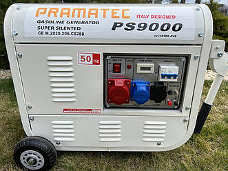 Генератор бензиновий Pramatec 2.8 кВт 3-фазний 4-тактний PS9000