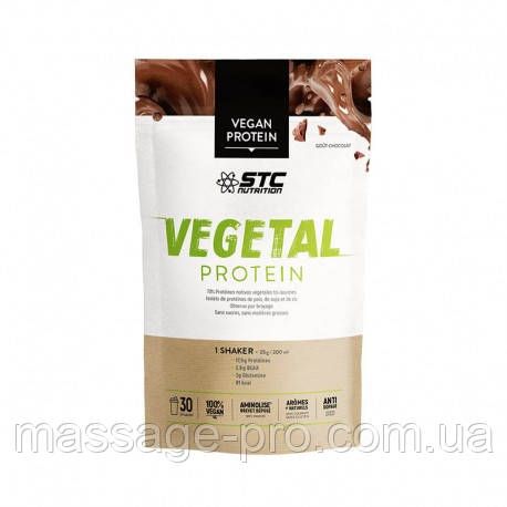 Протеїн Stc Nutrition Vegetal Protein Chocolat 750 г Рослинний білковий ізолят Протеїн для схуднення