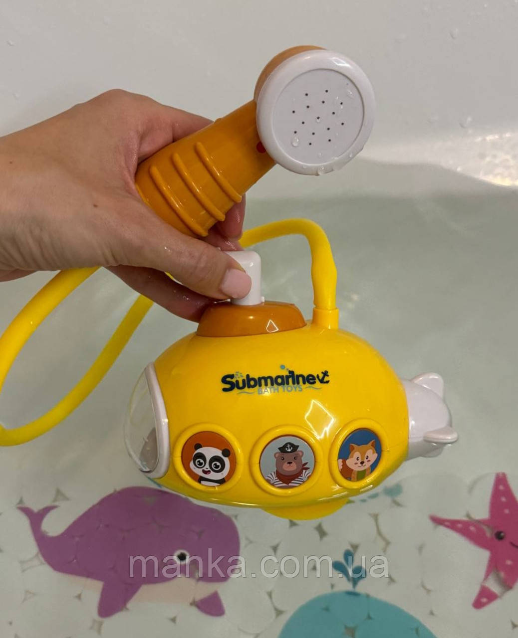 Гра для ванни душ водоспад SY 2022 A "Субмарина", 2 кольори, автоматична подача води, фото 1