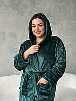 Зелений халат. Домашній одяг. Халати для дому., фото 5