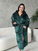 Зелений халат. Домашній одяг. Халати для дому., фото 6