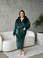 Зелений халат. Домашній одяг. Халати для дому., фото 9