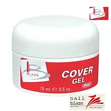 Blaze Cover Gel Pink - Камуфлюючий рожевий гель 15мл