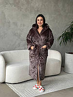 Махровий халат з капюшоном. Одяг для дому. Халати на запах., фото 3
