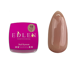 Edlen Гель для нігтів Water Acrygel Nude 018, 15 мл